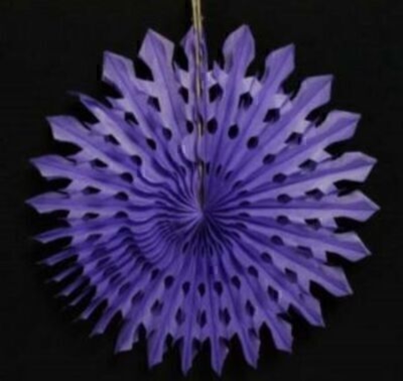 This large paper starburst designed hanging decoration is excellent value and very eye catching. A simple yet effective way to decorate the house for the festive season. Gisela Graham are a well known brand, recognized for their unique and high quality Christmas Decorations.  Size 34cm<br><br>
If it is Christmas Decorations to be sent anywhere in the UK you are after than look no further than Booker Flowers and Gifts Liverpool UK. Our Christmas Decorations are specially selected from across a range of suppliers. This way we can bring you the very best of what is available in Christmas Decorations.<br><br>
Gisela loves Christmas Gisela Graham Limited is one of Europes leading giftware design companies. Gisela made her name designing exquisite Christmas and Easter decorations. However she has now turned her creative design skills to designing pretty things for your kitchen, home and garden. She has a massive range of over 4500 products of which Gisela is personally involved in the design and selection of. In their own words Gisela Graham Limited are about marking special occasions and celebrations. Such as Christmas, Easter, Halloween, birthday, Mothers Day, Fathers Day, Valentines Day, Weddings Christenings, Parties, New Babies. All those occasions which make life special are beautifully celebrated by Gisela Graham Limited.<br><br>
Christmas and it is her love of this occasion which made her company Gisela Graham Limited come to fruition. Every year she introduces completely new Christmas Collections with Unique Christmas decorations. Gisela Grahams Christmas ranges appeal to all ages and pockets.<br><br>
Gisela Graham Christmas Decorations are second not none a really large collection of very beautiful items she is especially famous for her Fairies and Nativity. If it is really beautiful and charming Christmas Decorations you are looking for think no further than Gisela Graham.<br><br>
This Purple paper Starburst Christmas decoration by Gisela Graham is fun and traditional at the same time. It is sure to delight and will fit in well with many Christmas themes and decorations especially a Traditional Christmas theme. Coming out year after year it will bring a smile to your face and bringing Christmas cheer and festive spirit to the house. For Gisela Graham Christmas Decorations sent anywhere in the UK remember Booker Flowers and Gifts in Liverpool UK

